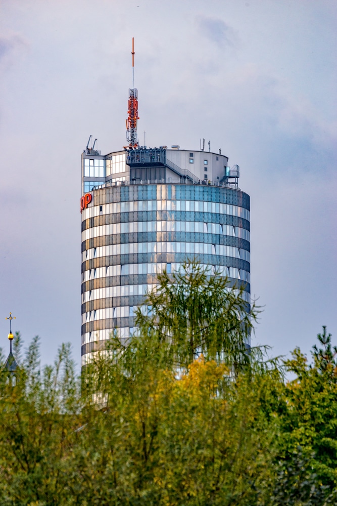 برج ينا في مدينة ينا الألمانية