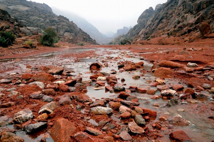 شعيب جو - جبال أجا في حائل