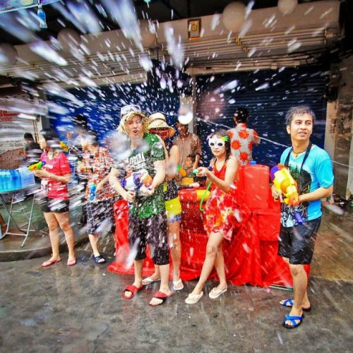 The Songkran festival – تايلاند