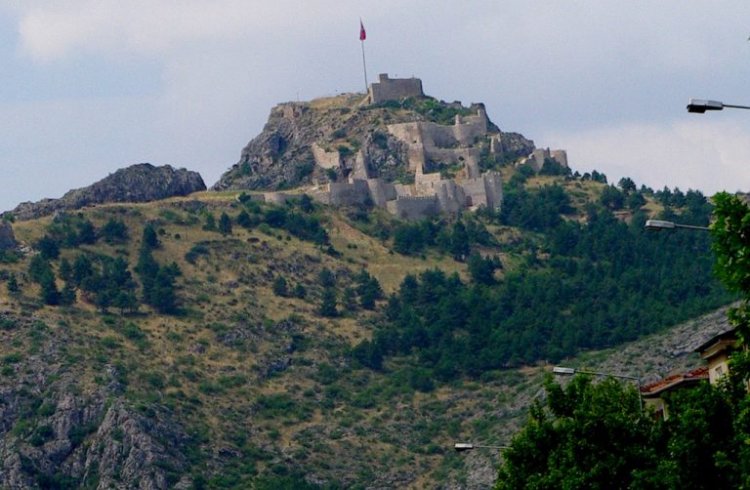 قلعة أماسيا في مدينة أماسيا التركية