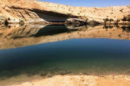 البحيرة العجيبة التي ظهرت مؤخرا في تونس