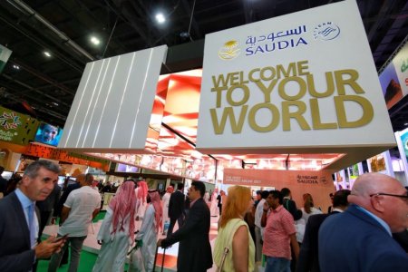 الخطوط السعودية تستعرض خدماتها ومنتجاتها فيATM