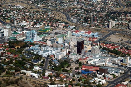 ويندهوك عاصمة ناميبيا