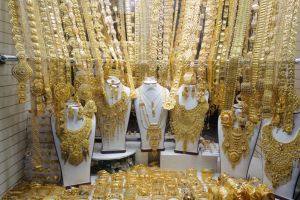 سوق الذهب في منطقة ديرة في دبي 
