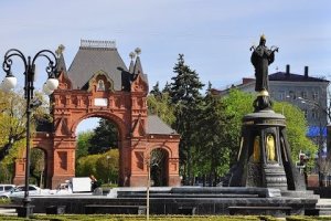 النصب التذكاري للإمبراطورة كاثرين في كراسنودار روسيا